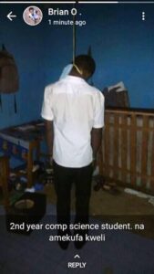University Student Commits Suicide, Drops Shocking Note-dailyfamily.ng