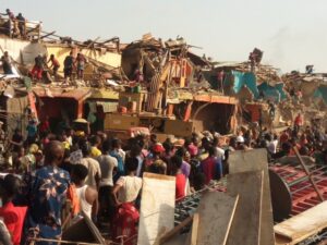 Lagos Government Demolishes Ile Epo Market-dailyfamily.ng