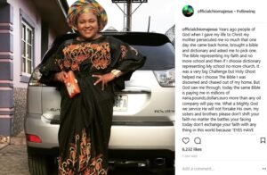 Chioma Jesus Reveals How Her Mother Sent Her Packing Over Dictionary2.dailyfamily.ng