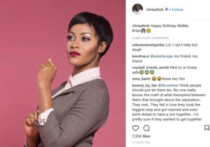 Chris Attoh Ignores Divorce, Wishes Ex-wife Happy Birthday2.dailyfamily.ng