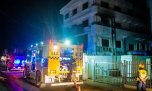 See Photos of How Fire Guts Ecobank-dailyfamily.ng