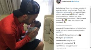See How Jack Wilshere Welcome His First Child-dailyfamily.ng