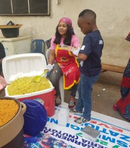 Mercy Aigbe Shows Off Cooking Skills with Her Son.dailyfamily.ng
