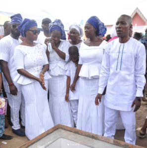 See Photos from Mercy Johnson’s Mother’s Burial Ceremony.dailyfamily.ng