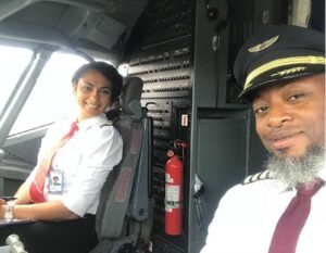 First Female Akwa Ibom Pilot Celebrates 10th Wedding Anniversary With Pilot Husband.dailyfamily.ng