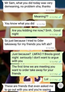 Lady Orders Takeaway On Her First Date, See What Happened After.dailyfamily.ng