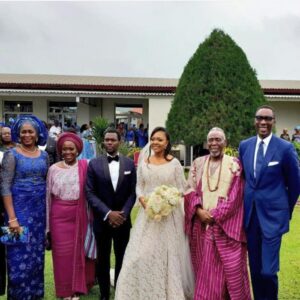Lovely Photos From White Wedding of Olu Jacobs and Joke Silva’s Son7.dailyfamily.ng