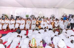 See All Alaafin’s Wives At His Daughter’s Traditional Wedding3.dailyfamily.ng
