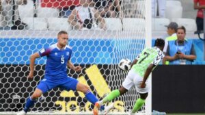 Musa’s Goal against Iceland Nominated for Goal of the tournament. Photo: The Cable