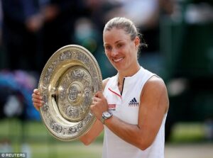 German Angelique Ouster Serena Williams on Wimbledon Title. (See Photos)