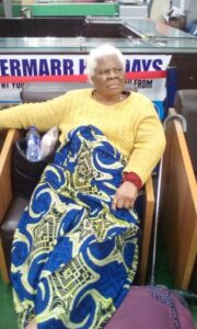 Elderly Woman Stranded At Nigerian Airport (See Photos)2.dailyfamily.ng