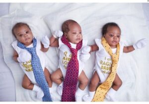 Femi Fani Kayode Shares Adorable Photos of His Triplet Sons.dailyfamily.ng