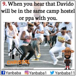 See Funny Reactions As Davido Begins NYSC10.dailyfamily.ng
