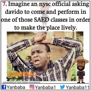See Funny Reactions As Davido Begins NYSC9.dailyfamily.ng