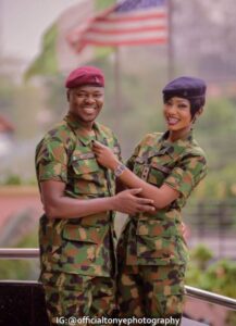 See Lovely Pre-Wedding Photos from Two Military Lovers3.dailyfamily.ng