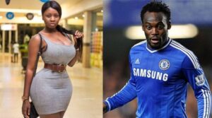 Shocking! Ghana Based Actress Reveals Micheal Essien Cheated on his wife with her