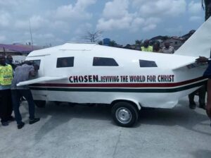 The Lord's Chosen Church Dedicates Aircraft That Does Not Fly.dailyfamily.ng