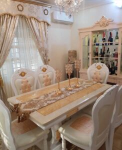 Mercy Aigbe's Palatial Dinning Room