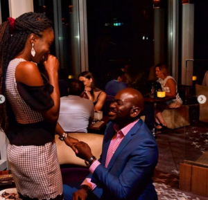 Charming Lover Proposes to Channel TV's Presenter, Mayowa in Dubia