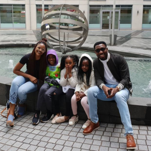 Timi Dakolo and his Family on Vacation in England