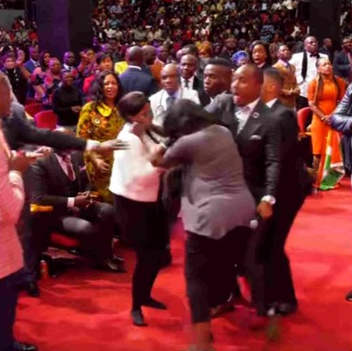 Shocking ! Women Fight Dirty  During Church Service As Pastor Reveals Shocking Secret 