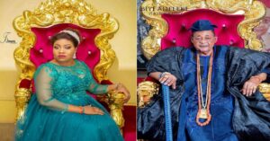 Happy Birthday My Ancestor”- Alaafin of Oyo’s Young Wife Celebrates Him5.dailyfamily.ng