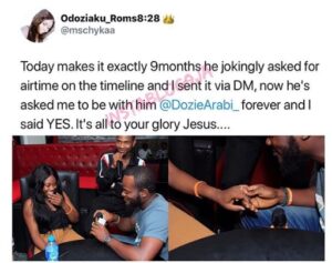 Man Proposes To Lady Months After Buying Him Airtime4.dailyfamily.ng