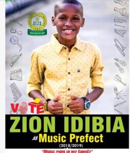 Tu Face’s Son Takes His Steps, Emerges Music Prefect2.dailyfamily.ng