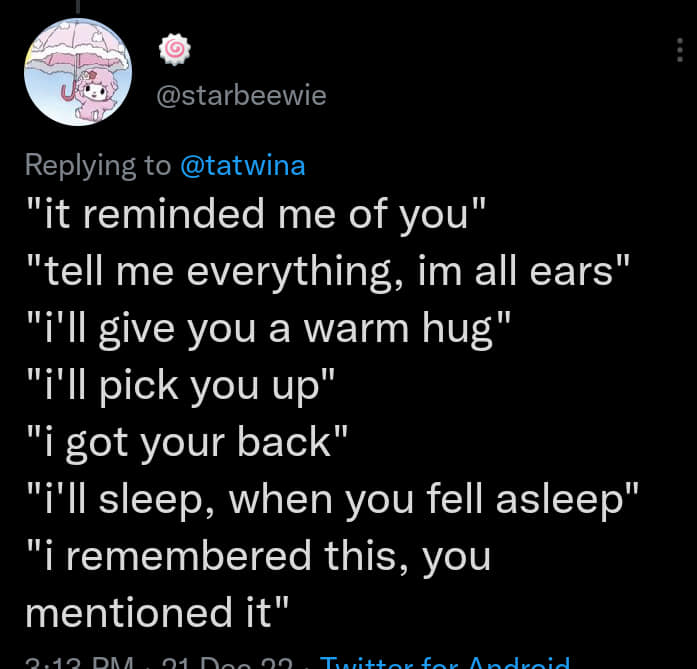 30 Indirect ways people can show you they love you